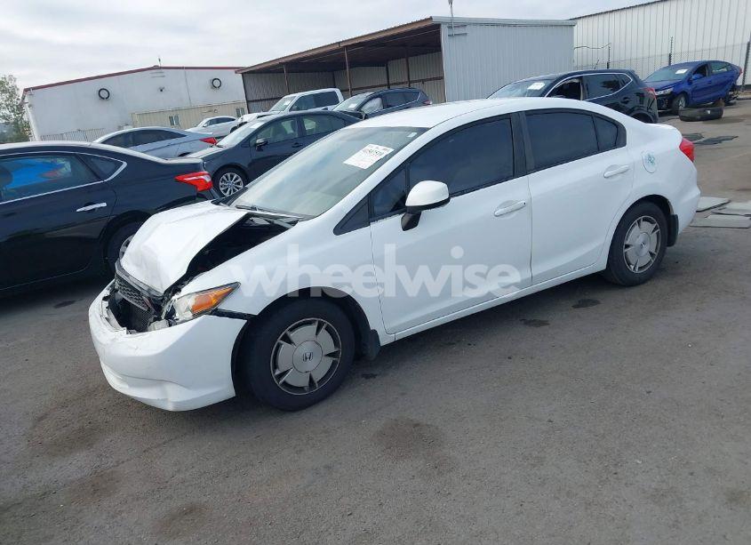 Photo 2 of 2012 Honda Civic HF (VIN 2HGFB2F63CH548846)