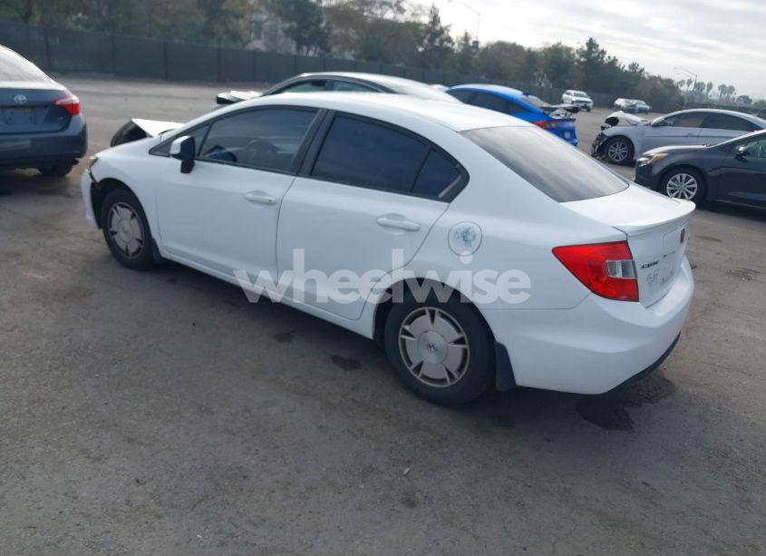 Photo 3 of 2012 Honda Civic HF (VIN 2HGFB2F63CH548846)