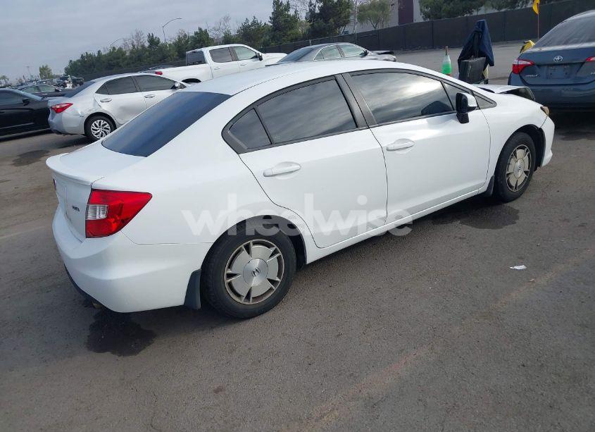 Photo 4 of 2012 Honda Civic HF (VIN 2HGFB2F63CH548846)