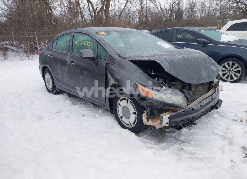 2012 Honda Civic SDN HF (VIN 2HGFB2F65CH322520) main photo