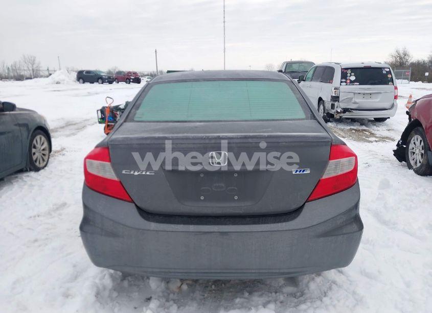 Photo 17 of 2012 Honda Civic SDN HF (VIN 2HGFB2F65CH322520)