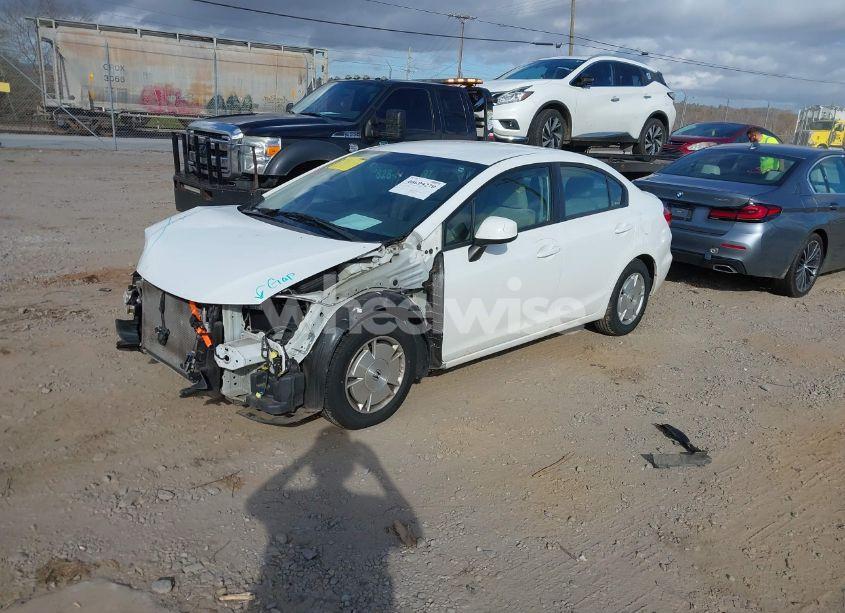 Photo 2 of 2012 Honda Civic HF (VIN 2HGFB2F67CH550308)