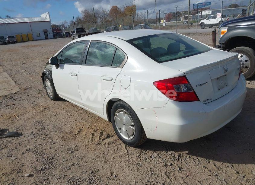 Photo 3 of 2012 Honda Civic HF (VIN 2HGFB2F67CH550308)