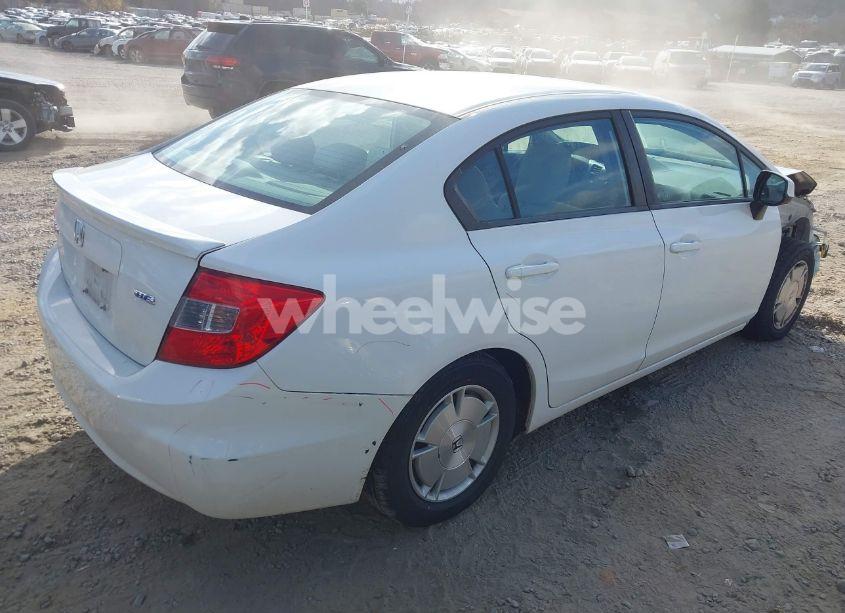 Photo 4 of 2012 Honda Civic HF (VIN 2HGFB2F67CH550308)