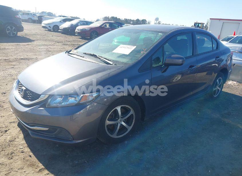 Photo 2 of 2015 Honda Civic SE (VIN 2HGFB2F7XFH545133)