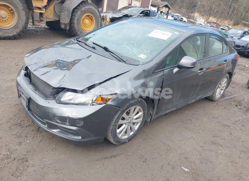 Photo 2 of 2012 Honda Civic EX (VIN 2HGFB2F80CH502022)