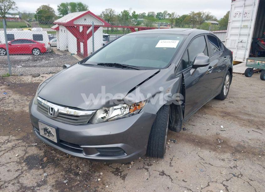 Photo 2 of 2012 Honda Civic EX (VIN 2HGFB2F80CH508922)