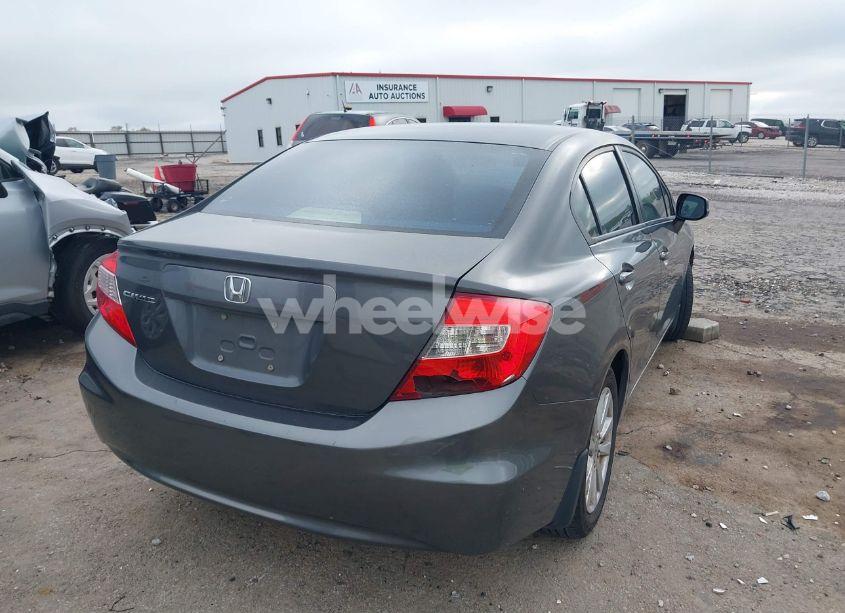 Photo 4 of 2012 Honda Civic EX (VIN 2HGFB2F80CH508922)