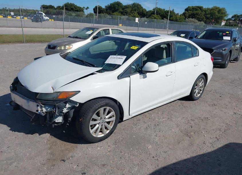 Photo 2 of 2012 Honda Civic EX (VIN 2HGFB2F80CH509262)