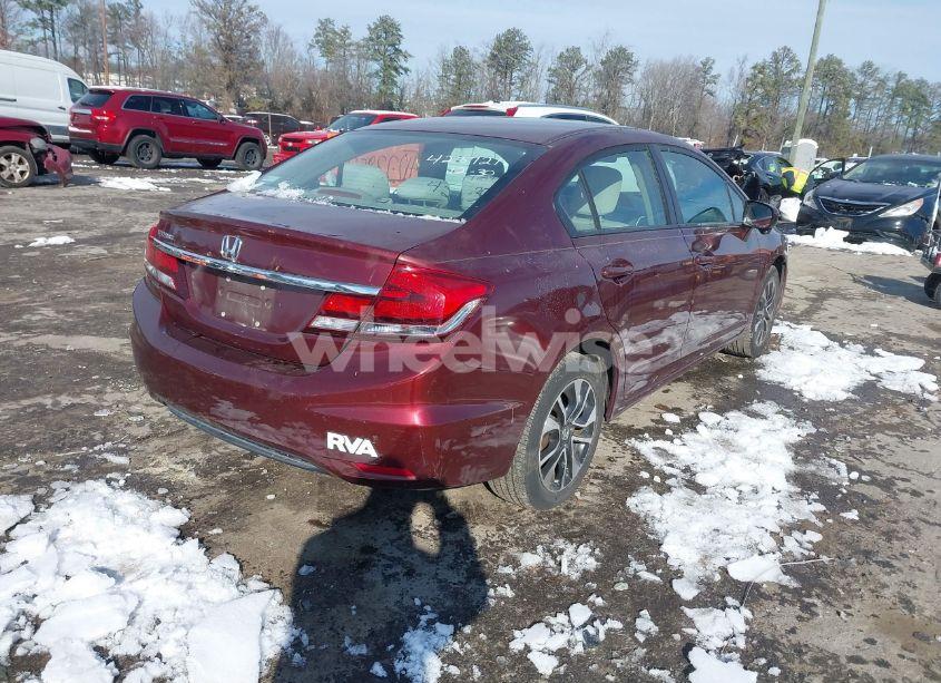 Photo 4 of 2014 Honda Civic EX (VIN 2HGFB2F80EH523617)