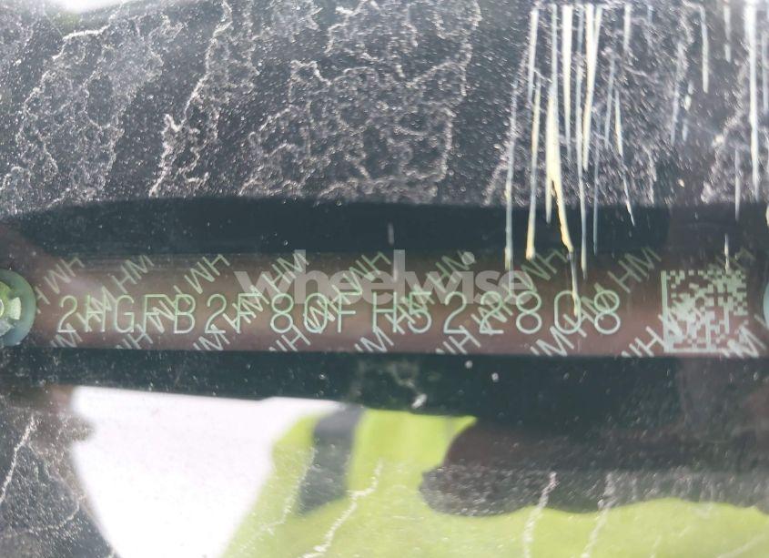 Photo 9 of 2015 Honda Civic EX (VIN 2HGFB2F80FH522808)