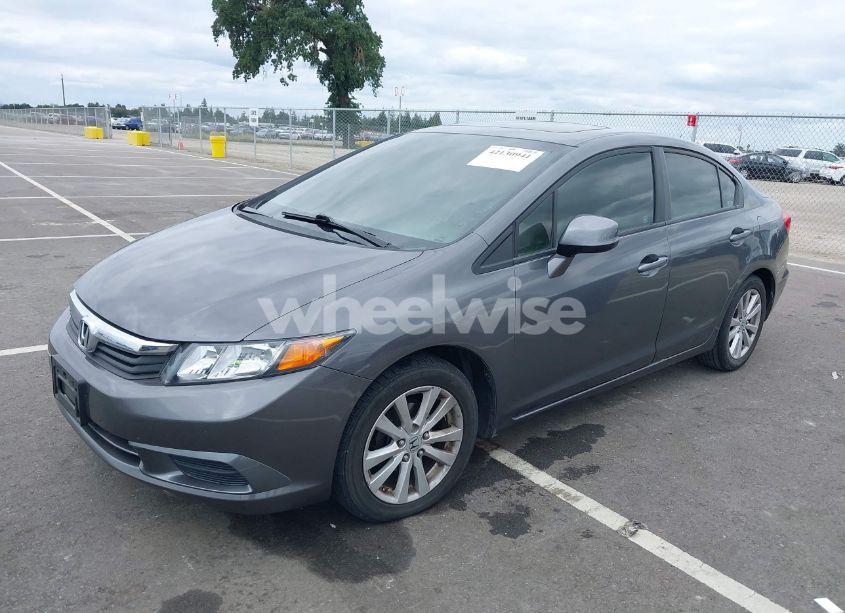 Photo 2 of 2012 Honda Civic EX (VIN 2HGFB2F81CH316117)