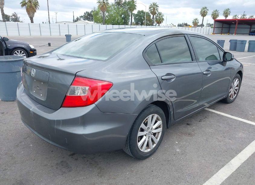 Photo 4 of 2012 Honda Civic EX (VIN 2HGFB2F81CH316117)
