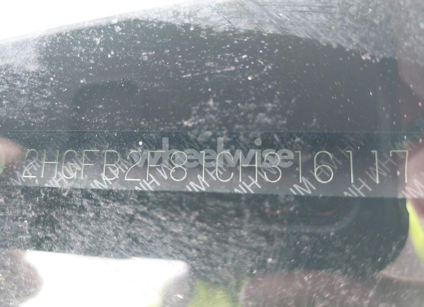 Photo 9 of 2012 Honda Civic EX (VIN 2HGFB2F81CH316117)