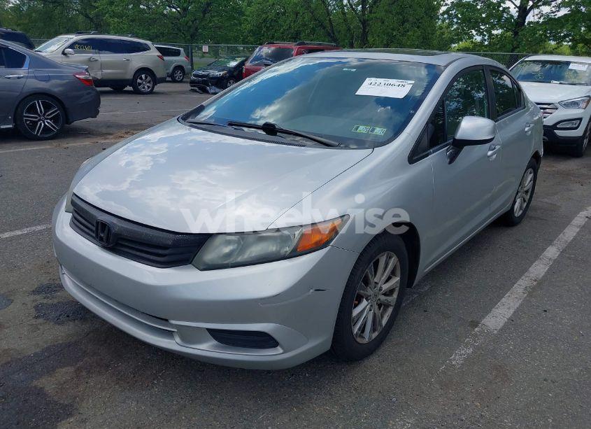 Photo 2 of 2012 Honda Civic EX (VIN 2HGFB2F81CH324377)