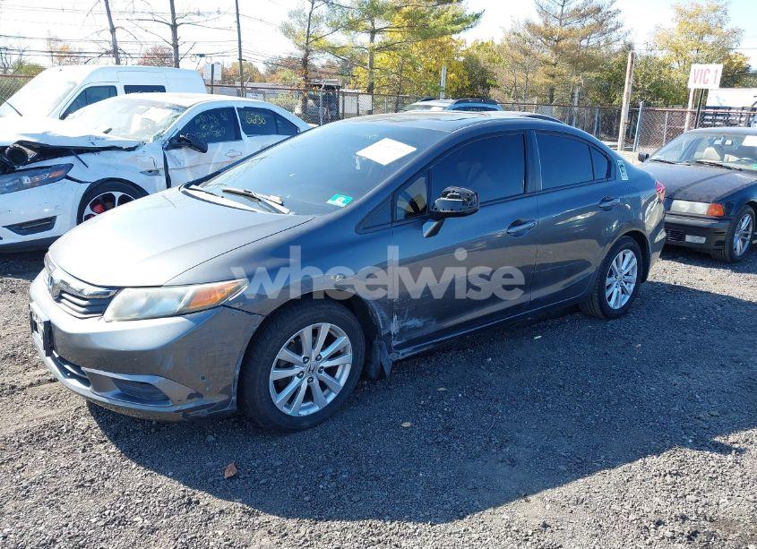 Photo 2 of 2012 Honda Civic EX (VIN 2HGFB2F81CH602002)