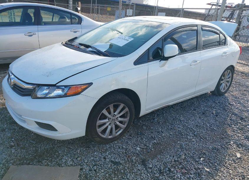 Photo 2 of 2012 Honda Civic EX (VIN 2HGFB2F82CH308821)