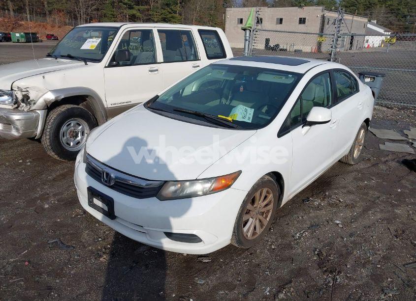 Photo 2 of 2012 Honda Civic EX (VIN 2HGFB2F82CH309743)