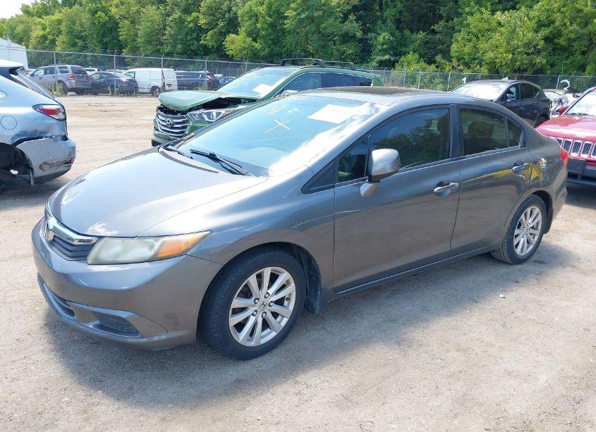 Photo 2 of 2012 Honda Civic EX (VIN 2HGFB2F82CH312626)