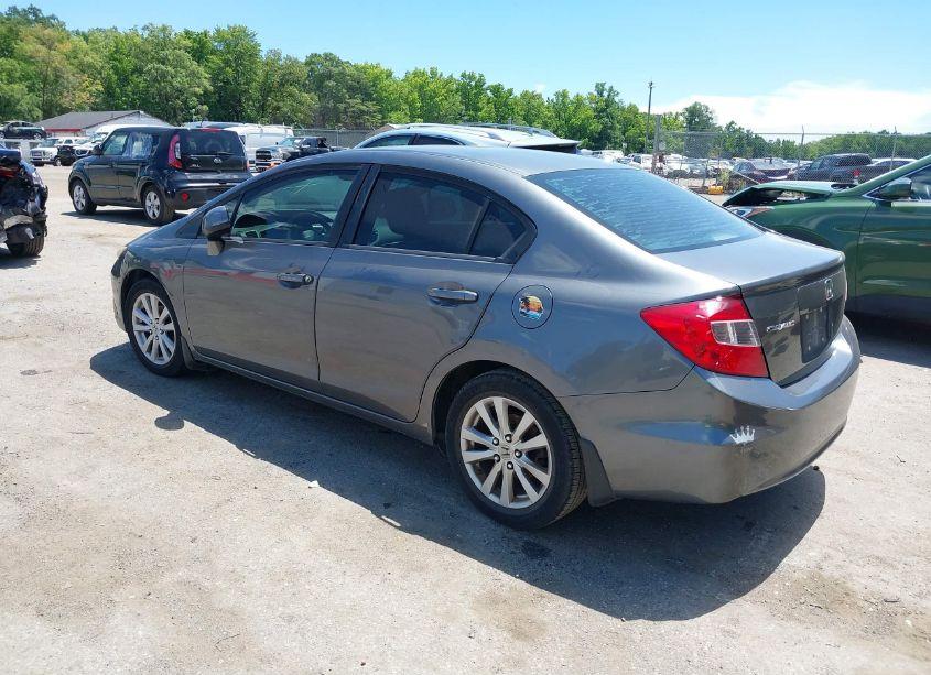 Photo 3 of 2012 Honda Civic EX (VIN 2HGFB2F82CH312626)