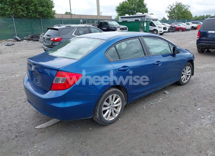 Photo 4 of 2012 Honda Civic EX (VIN 2HGFB2F82CH502491)