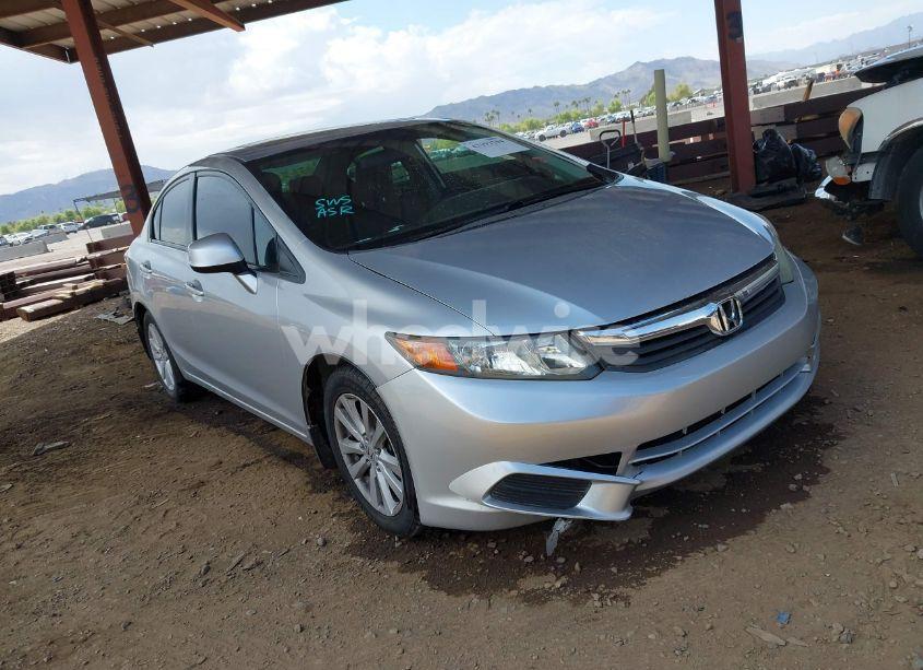 2012 Honda Civic EX (VIN 2HGFB2F82CH522594) main photo