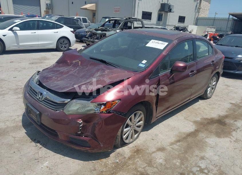 Photo 2 of 2012 Honda Civic EX (VIN 2HGFB2F82CH546524)