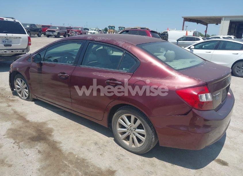 Photo 3 of 2012 Honda Civic EX (VIN 2HGFB2F82CH546524)
