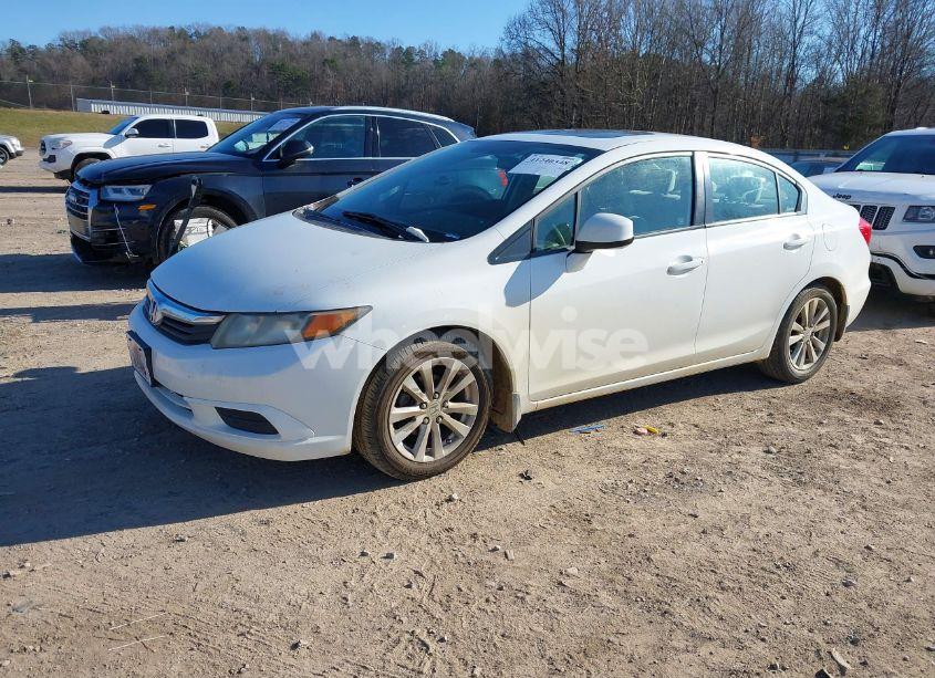Photo 2 of 2012 Honda Civic EX (VIN 2HGFB2F82CH549181)