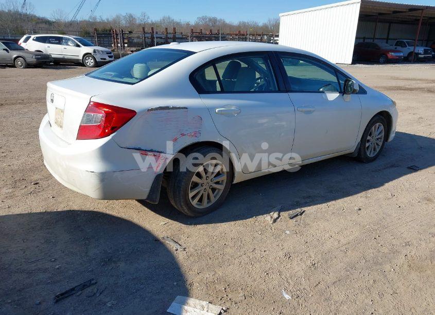 Photo 4 of 2012 Honda Civic EX (VIN 2HGFB2F82CH549181)