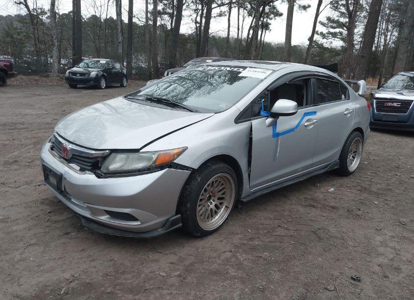 Photo 2 of 2012 Honda Civic EX (VIN 2HGFB2F82CH557040)