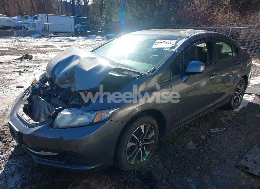 Photo 2 of 2013 Honda Civic EX (VIN 2HGFB2F82DH521091)