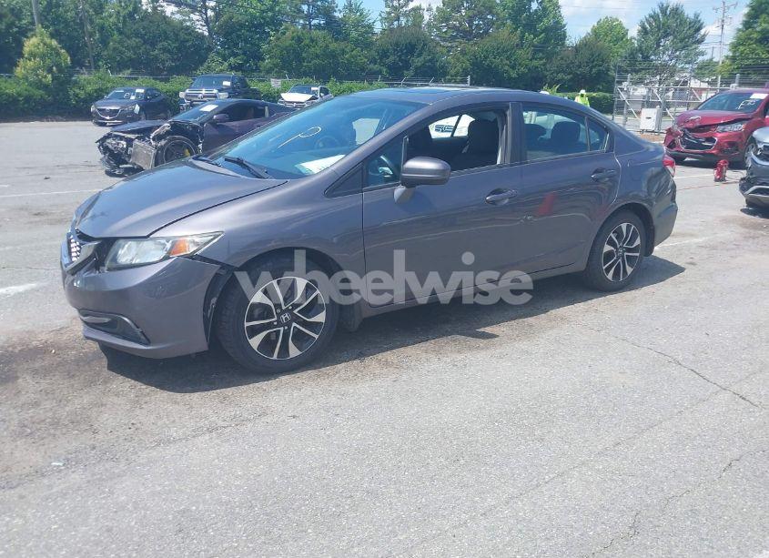 Photo 2 of 2014 Honda Civic EX (VIN 2HGFB2F82EH535624)