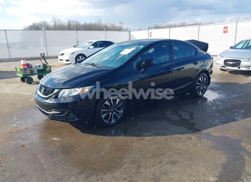 Photo 2 of 2014 Honda Civic EX (VIN 2HGFB2F82EH538488)