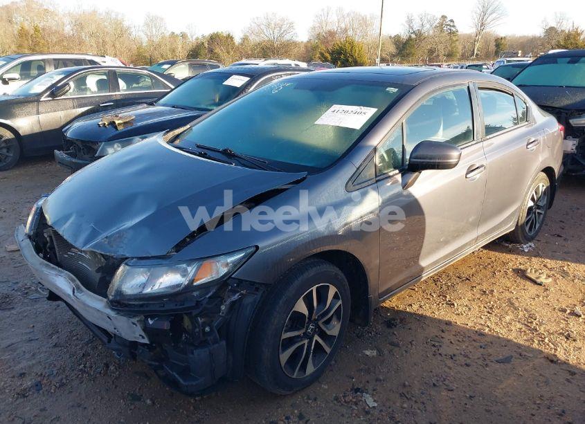 Photo 2 of 2014 Honda Civic EX (VIN 2HGFB2F82EH553539)