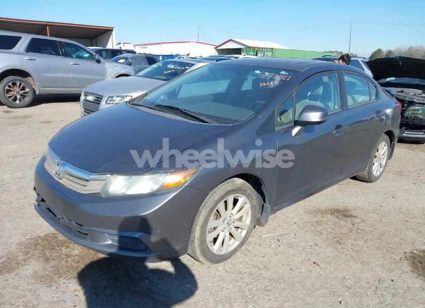 Photo 2 of 2012 Honda Civic EX (VIN 2HGFB2F83CH310089)