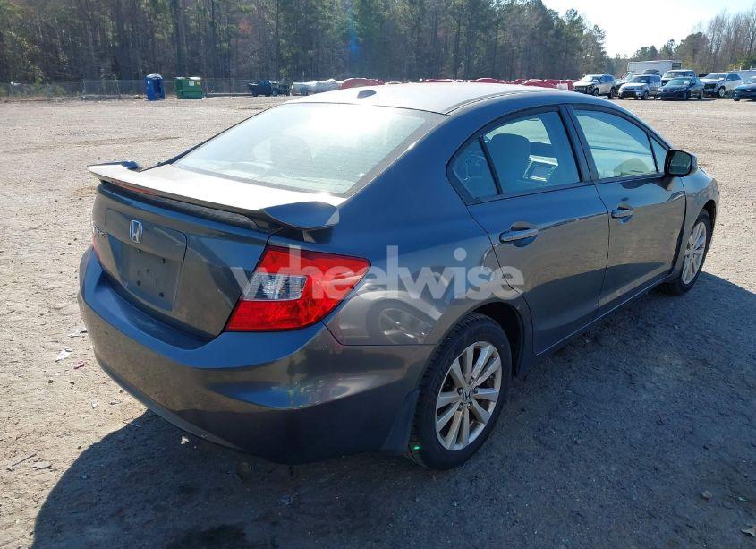 Photo 4 of 2012 Honda Civic EX (VIN 2HGFB2F83CH310089)