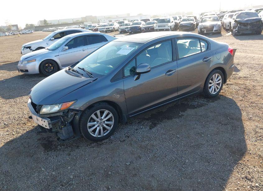 Photo 2 of 2012 Honda Civic EX (VIN 2HGFB2F83CH316300)