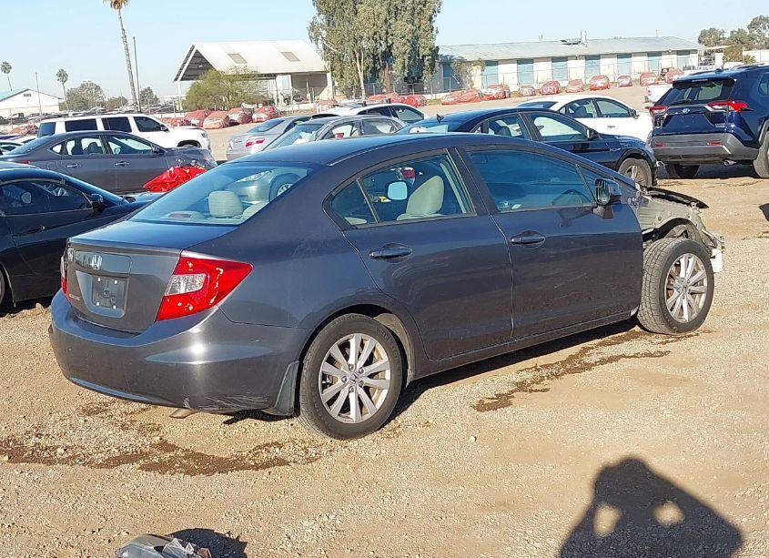 Photo 4 of 2012 Honda Civic EX (VIN 2HGFB2F83CH316300)