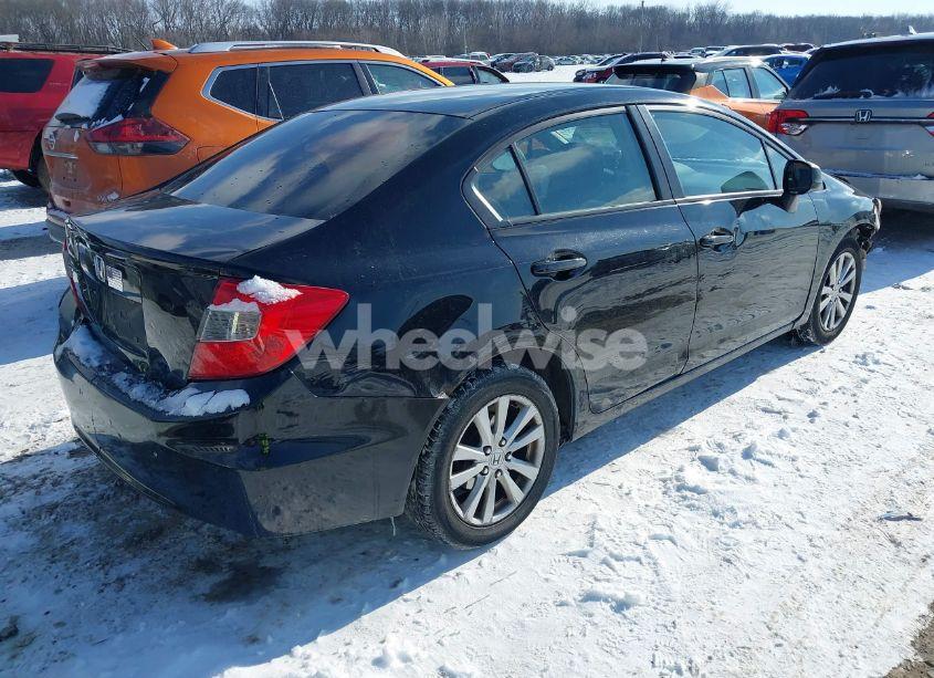 Photo 4 of 2012 Honda Civic EX (VIN 2HGFB2F83CH321903)