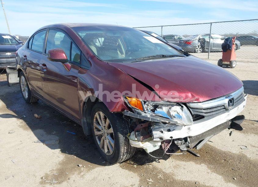 2012 Honda Civic EX (VIN 2HGFB2F83CH591794) main photo