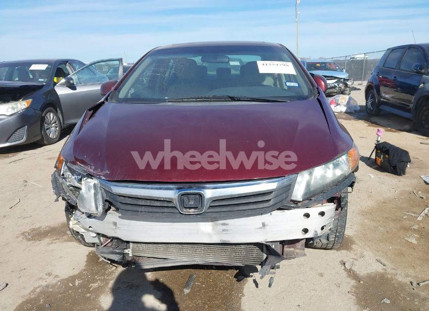 Photo 12 of 2012 Honda Civic EX (VIN 2HGFB2F83CH591794)