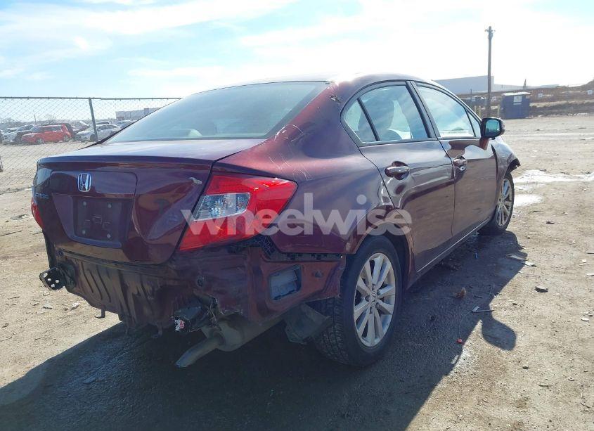 Photo 4 of 2012 Honda Civic EX (VIN 2HGFB2F83CH591794)