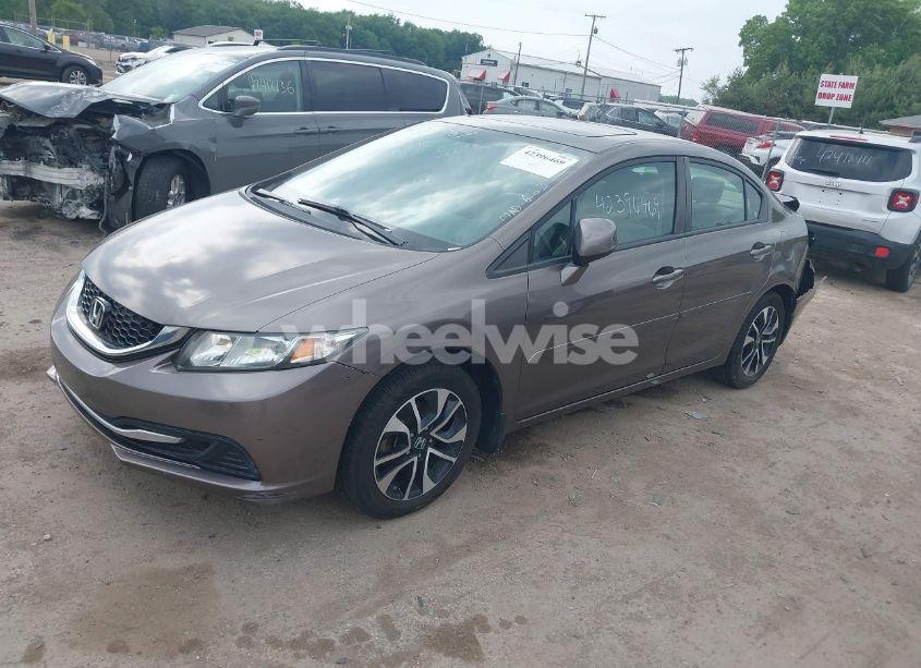 Photo 2 of 2013 Honda Civic EX (VIN 2HGFB2F83DH505918)
