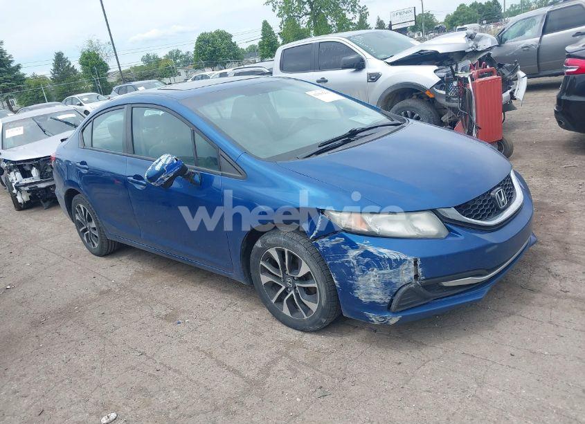 2014 Honda Civic EX (VIN 2HGFB2F83EH556725) main photo