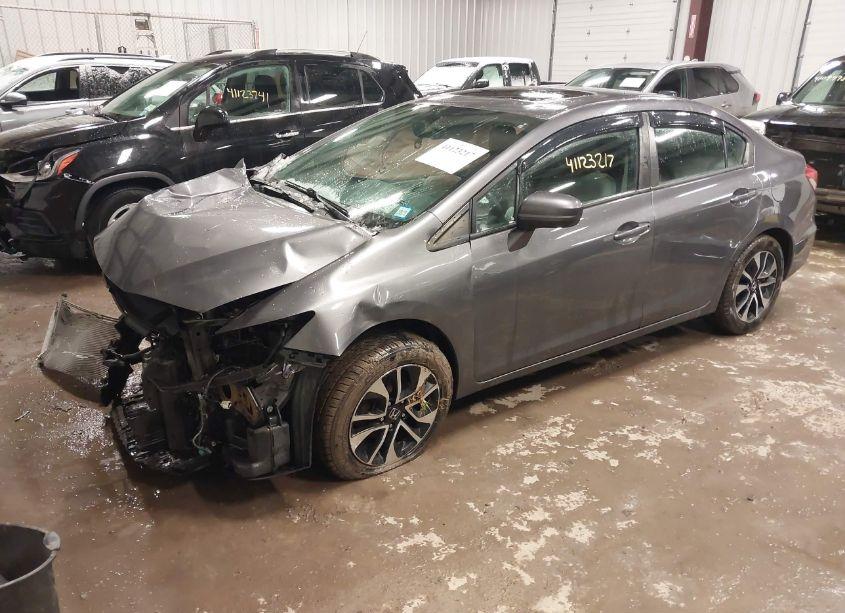 Photo 2 of 2015 Honda Civic EX (VIN 2HGFB2F83FH507350)