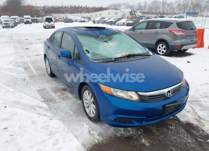 2012 Honda Civic EX (VIN 2HGFB2F84CH514495) main photo