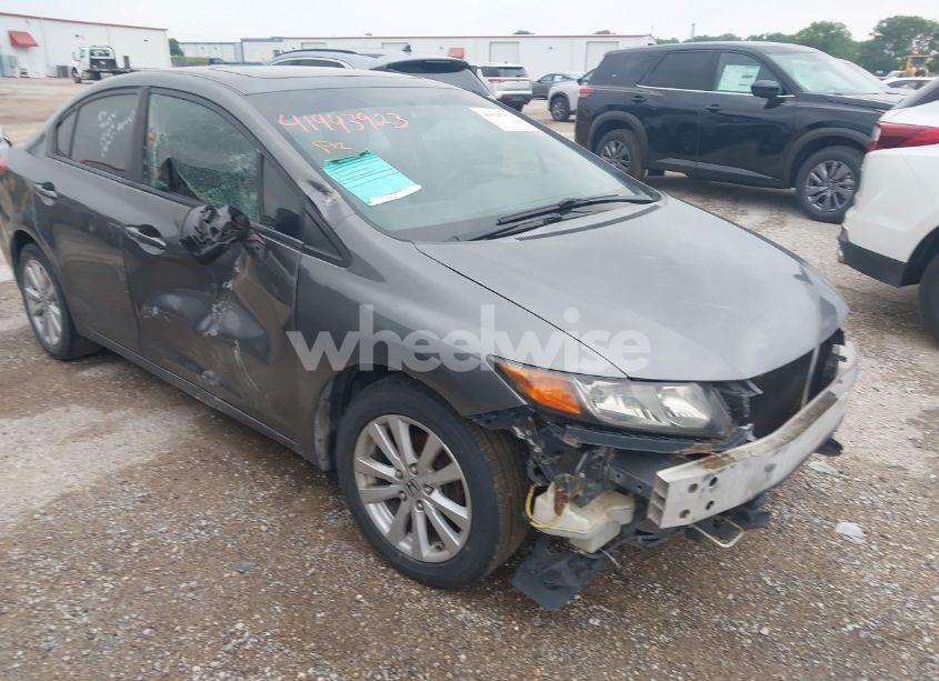2012 Honda Civic EX (VIN 2HGFB2F84CH525285) main photo