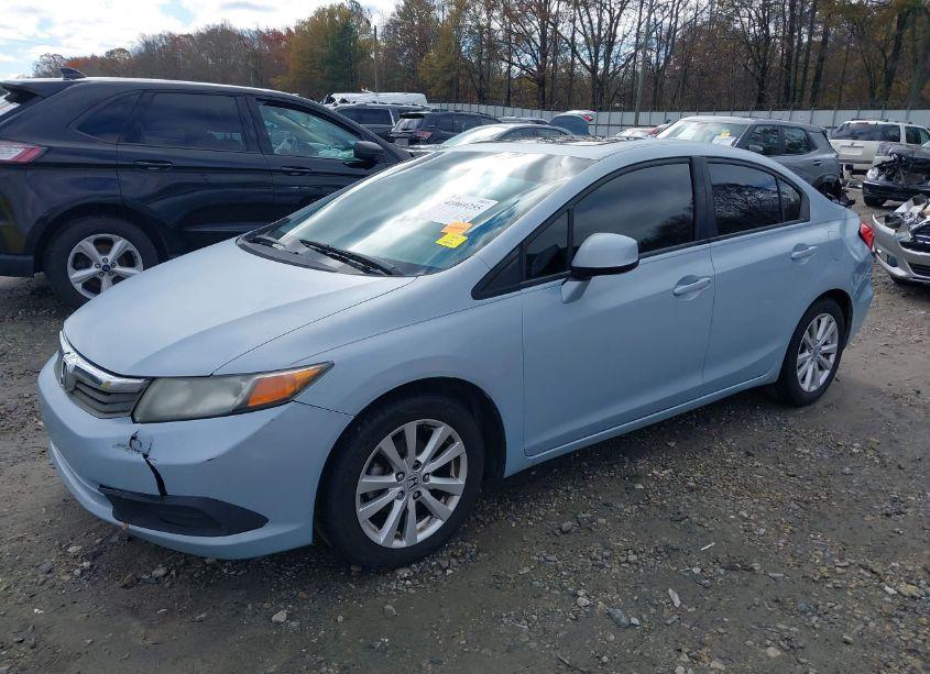 Photo 2 of 2012 Honda Civic EX (VIN 2HGFB2F84CH529577)