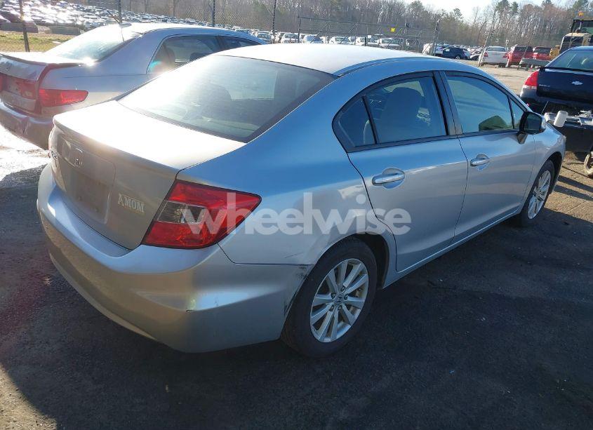 Photo 4 of 2012 Honda Civic EX (VIN 2HGFB2F84CH582120)